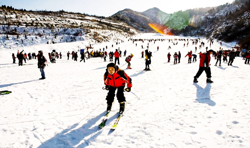 美景山东｜冰天雪地里的快乐“飞翔”——山KK体育东滑雪胜地推介(图1)