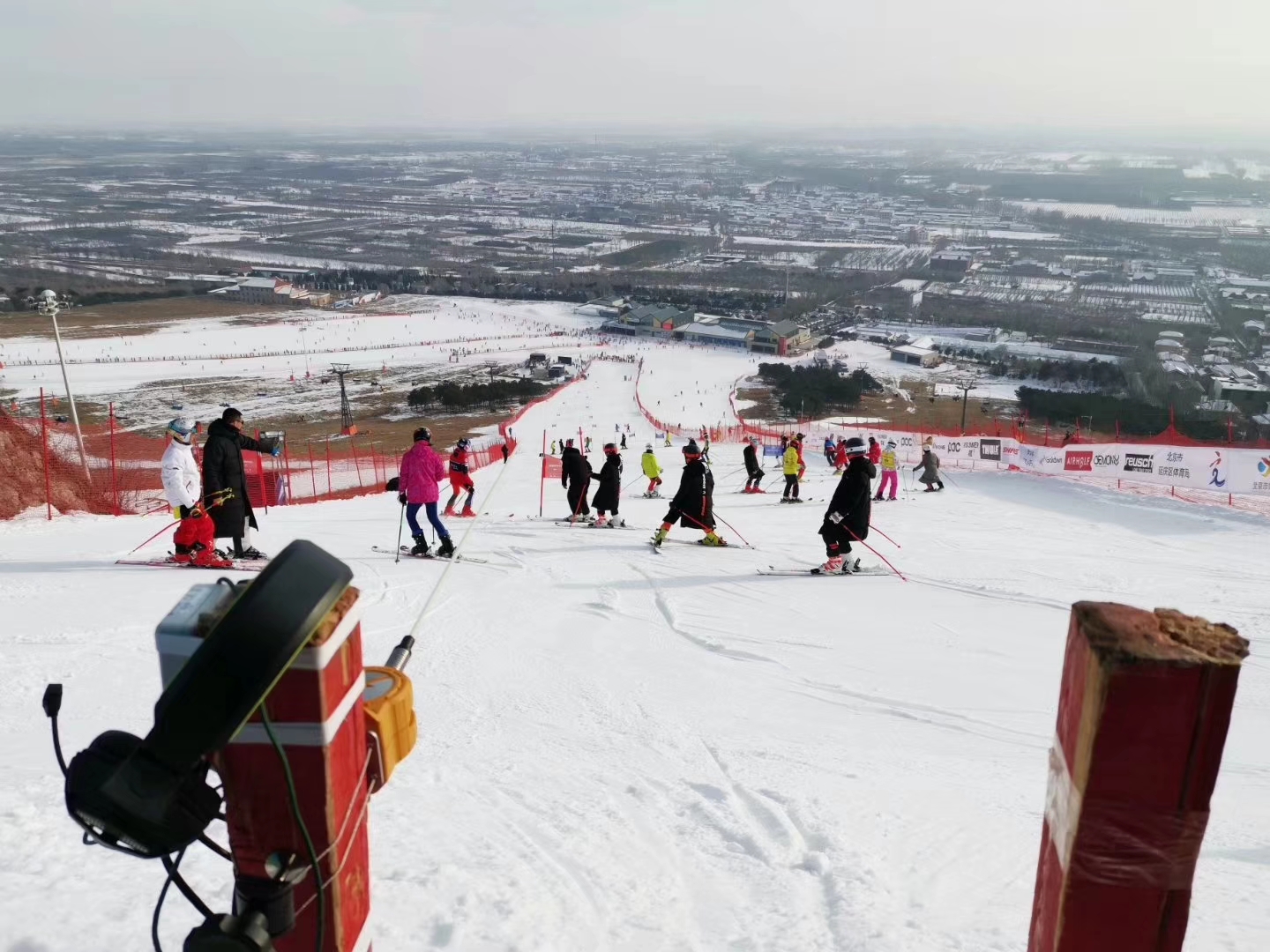 2019北京市青少年滑雪锦标赛滑雪计时设备比赛计时器单板器KK体育(图2)